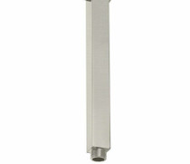 Royal Square Ceiling Mounted Shower Arm 8" for Rain Shower Heads, Brushed Nickel