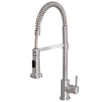 AQUABRASS Wizard Pull-out dual stream mode kitchen faucet