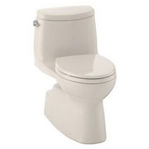 Toto Carlyle II Toilet 1.28 gpf 28-3/8 " L x 16-5/8 in. W x 28-3/4 in. H MS614114CEFG#03 Bone