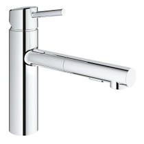 Grohe Concetto Single-Handle Kitchen Faucet Chrome Finish