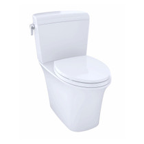 TOTO CT437FG MH Wall Hung Dual Flush Toilet Cotton Complete with 2