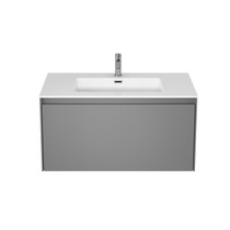 Rubi Aria 35" Washbasin Cabinet Matte Grey