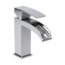 Rubi Kaskad Single Lever Washbasin Faucet with Drain Chrome