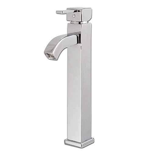 Rubi Four One Raised Single Hole Basin Faucet With Pop Up Waste