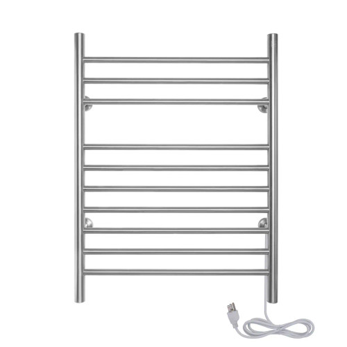 Warmly Yours the Infinity Towel Warmer Brushed Stainless Steel