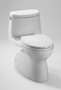 Toto Carlyle II One-Piece High-Efficiency Toilet with SanaGloss Washlet + Connection 1.28GPF MS614124CEFG