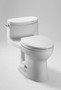 Toto Supreme II One-Piece High-Efficiency Toilet with SanaGloss 1.28GPF