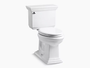 Kohler Memoirs Stately Two Pieces Compact Elongated 1.60 GPF Toilet - White
