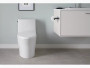 Kohler Veil One-piece elongated dual-flush toilet with skirted trapway