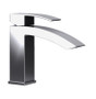 Rubi Fall Single Lever Washbasin Faucet with Drain Chrome