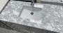 Carrera Marble Counter Top With Double Undermount sinks 48"