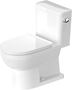 Duravit No.1 One-piece toilet Duravit Rimless®