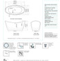 Royal Studio Freestanding Bath Tub 59"