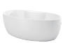 Zitta Wave Freestanding Bath Tub 67" x 33 1/" D