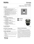 Toto EcoPower® Concealed 4"x4" Toilet Flush Valve (V.B. Set) - 1.6 GPF