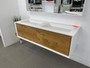 Cardoba 55" Bathroom Vanity with Double Trough Sinks