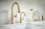 BRIZO™ TULHAM™ Pull-Down Prep Kitchen Faucet - Brilliance® Luxe Gold® / Brilliance® Polished Gold