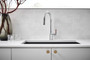 BRIZO™ ODIN® Pull-Down Faucet with Arc Spout - Less Handle - Polished Chrome w/ Pull-Down Faucet Metal Lever Handle Kit