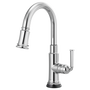 BRIZO™ ROOK® SmartTouch® Pull-Down Prep Kitchen Faucet - Polished Chrome