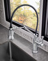 BRIZO ARTESSO® Single Handle Articulating Kitchen Faucet - Polished Chrome