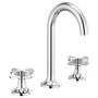 BRIZO ODIN® Widespread Lavatory Faucet - Less Handles - Polished Chrome - HX5373-PC