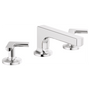 BRIZO KINTSU® Widespread Lavatory Faucet with Angled Spout - Less Handles 1.5 GPM - Polished Chrome - HI5306-PCCT