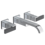 BRIZO SIDERNA® Two-Handle Wall Mount Lavatory Faucet - Less Handles 1.5 GPM - Polished Chrome - HL5882-PC
