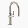 KOHLER Crue® Pull-down kitchen sink faucet with three-function sprayhead