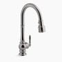 KOHLER Artifacts® Touchless pull-down kitchen sink faucet with three-function sprayhead