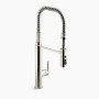 KOHLER  Purist® Semi-professional kitchen sink faucet with three-function sprayhead