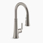KOHLER  Tone® Pull-down kitchen sink faucet with three-function sprayhead
