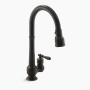 KOHLER  Artifacts® Pull-down kitchen sink faucet with three-function sprayhead