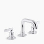 KOHLER  Castia™ by Studio McGee Widespread bathroom sink faucet, 1.0 gpm - Polished Chrome