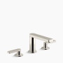 KOHLER Composed® Widespread bathroom sink faucet with Lever handles, 1.2 gpm