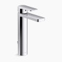 KOHLER Parallel® Tall single-handle bathroom sink faucet, 1.2 gpm