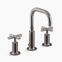 KOHLER Purist® Widespread bathroom sink faucet with Cross handles 1.2 gpm