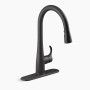 KOHLER  Simplice® Touchless pull-down kitchen sink faucet with three-function sprayhead