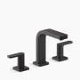 Kohler Parallel® Widespread bathroom sink faucet, 1.0 gpm