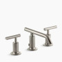 KOHLER Purist® Widespread bathroom sink faucet with Lever handles - 1.2 gpm