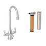 Perrin & Rowe Georgian Era™ Three Handle Bar/Food Prep Filter Kitchen Faucet Kit