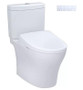 Toto Aquia® IV - WASHLET®+ S7 Contemporary Two-Piece Toilet - 1.28 GPF & 0.9 GPF - Universal Height