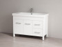 Sofia 48" White Bathroom Vanity