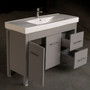 Sofia 48 Inch Cashmere Grey Bathroom Vanity