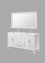 California Onyx 72 Inch White Super White Quartz Vanity