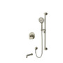 Riobel Arca 2 Way Thermostatic Shower Trim Kit - Brushed Nickel