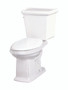 Gerber Logan Square 1.28 gpf (4.8 lpf) 12" Rough-In Toilet  White