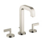 Hansgrohe Axor Widespread Faucet W/Lever Handles Brushed Nickel Finish 