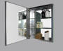 Edi Mirror -  LED Medicine Aluminum Cabinet Mirror 24" x 26" x 5"