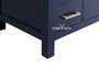 Armada 72" Double Sink Bathroom Vanity Blue