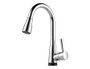 Brizo Venuto single handle pull-down with smart touch kitchen faucet